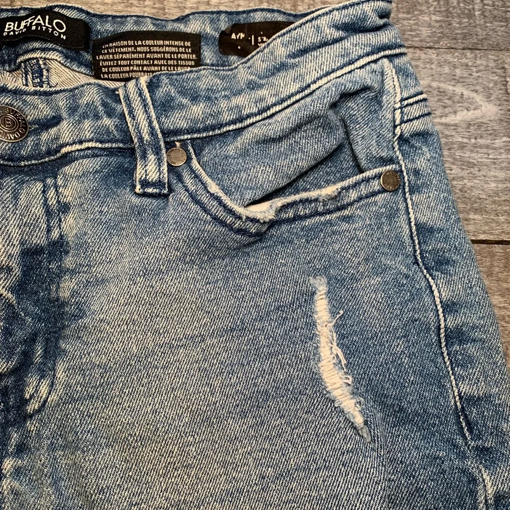 Buffalo David Bitton Straight Cuffed Vintage Jeans - Picture 6 of 13